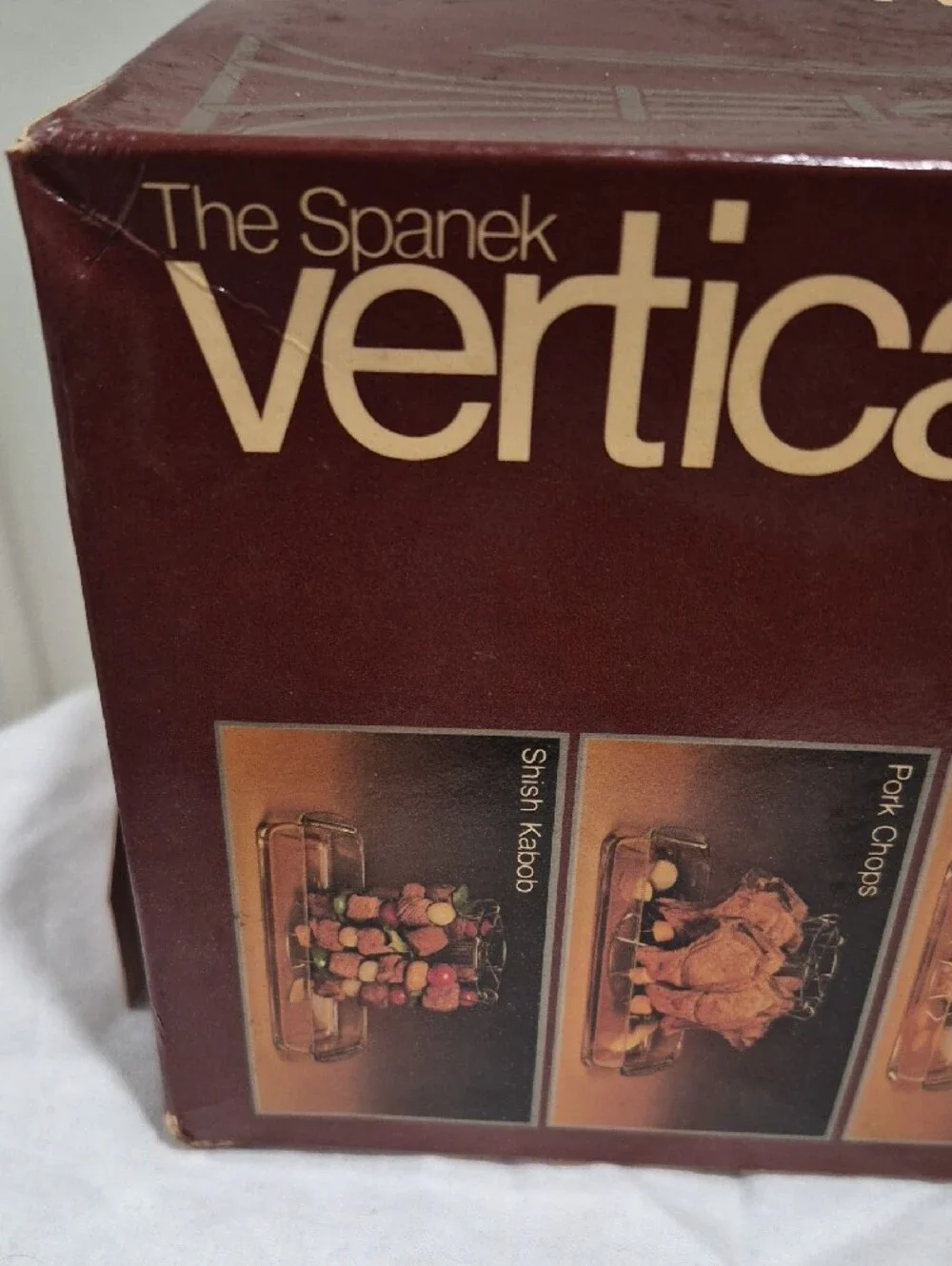 Vintage Spanek Vertical Roaster Set in Original Box